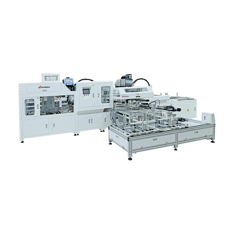 संकुचित बॉक्स विंग असेंबली मशीन